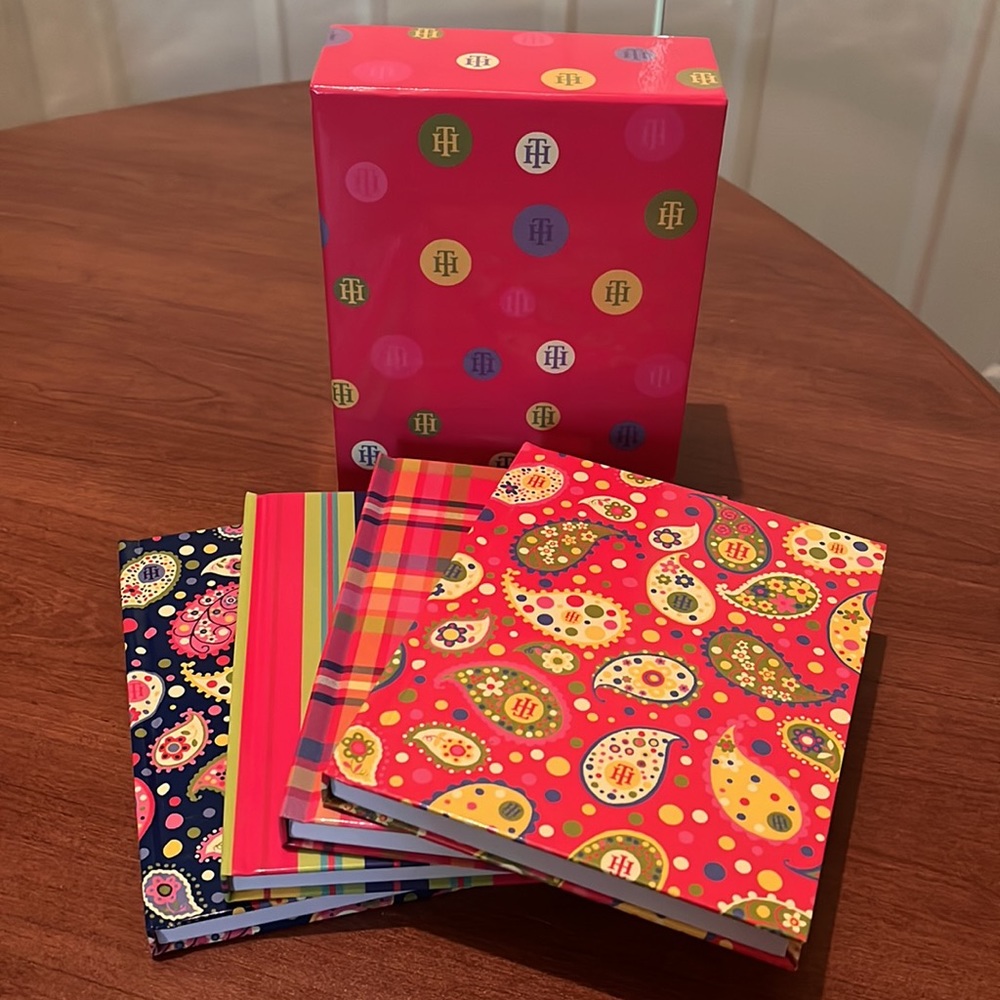 Last Chance Tommy Hilfiger boxed journal set NWOT